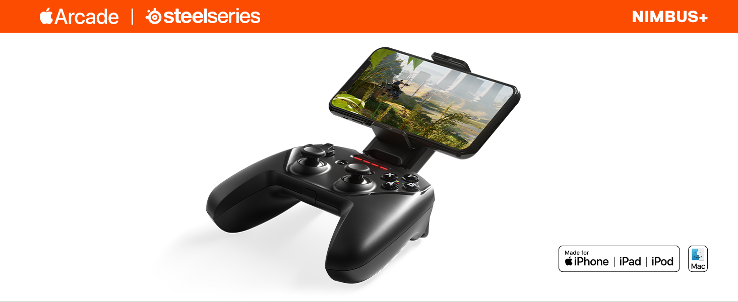 Amazon.com: SteelSeries Nimbus+ Bluetooth Mobile Gaming Controller